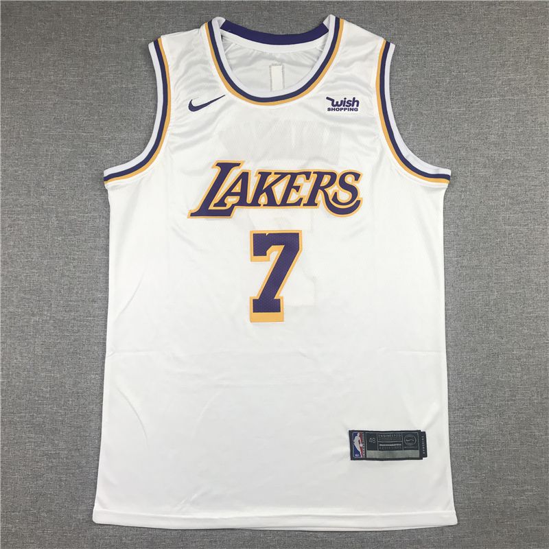 Men Los Angeles Lakers #7 Anthony White Game Nike 2021 NBA Jerseys